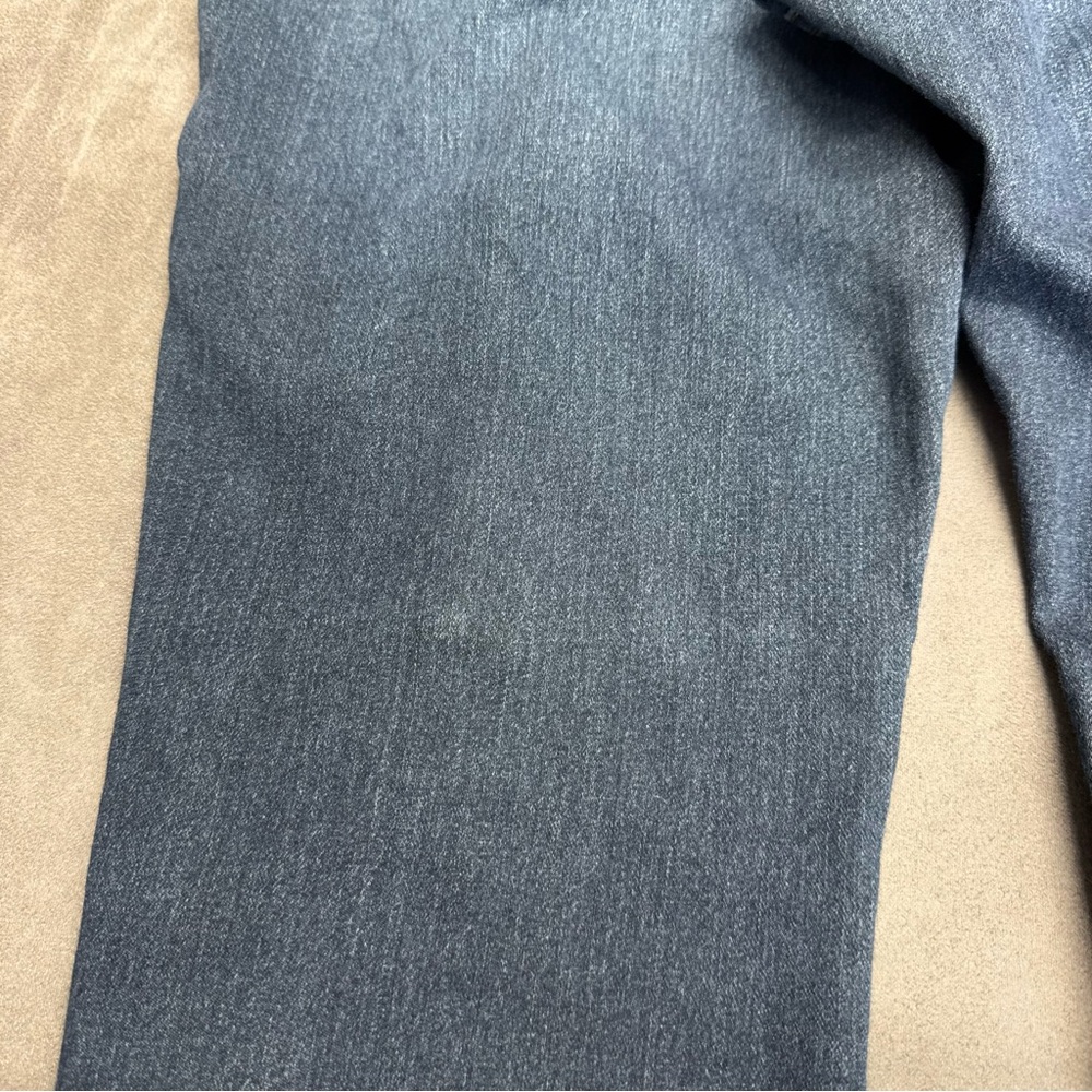 American Bazi Women's Skinny Jeans high rise size 11 distressed Dark Blue denim - Picture 16 of 16